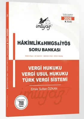 İMTİYAZ HMGS - İYÖS- İYHS - KPSS Vergi Soru Bankası