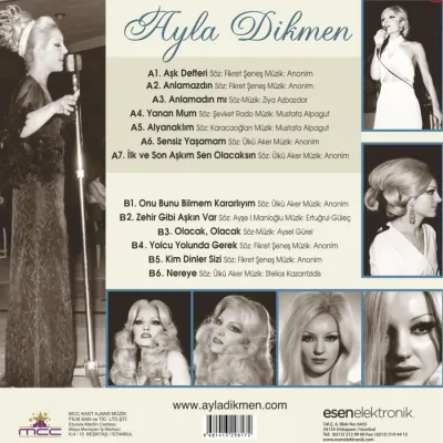 Ayla Dikmen - Klasikler LP Ayla Dikmen - Klasikler LP