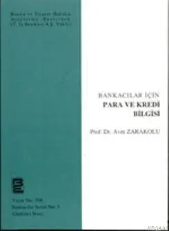 Bankacılar İçin Para ve Kredi Bilgisi