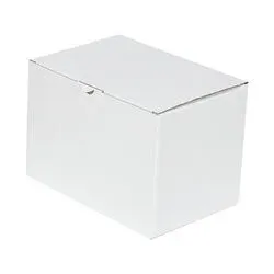 Kilitli Beyaz Karton Kutu 18x13x15,5 cm.