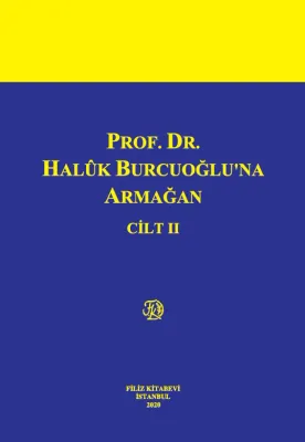 PROF. DR. HALÛK BURCUOĞLU?NA ARMAĞAN