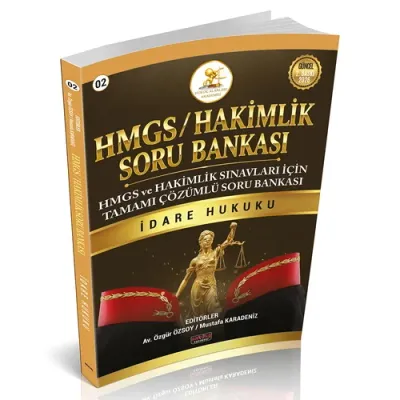 HUKAL HMGS-HAKİMLİK İdare Hukuku Soru Bankası 2.BASKI