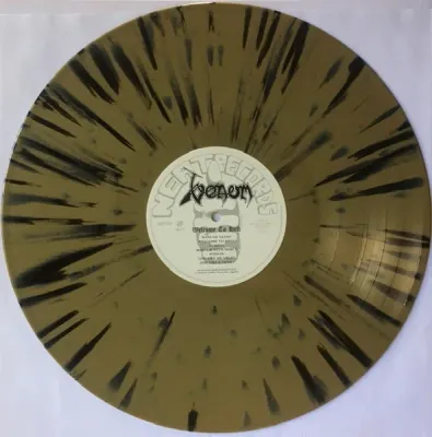 Venom – Welcome To Hell (Gold W/ Black Splatter Vinyl) LP Venom – Welcome To Hell (Gold W/ Black Splatter Vinyl) LP