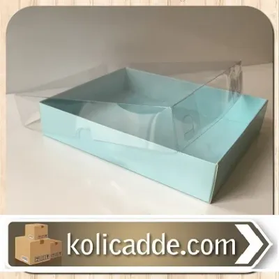 Mavi Karton Kutu 12x15x3 cm