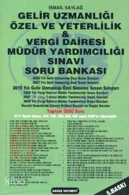 Gelir Uzmanlığı Soru Bankası