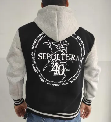 Sepultura - 40th Anniversary Zip Up Hoodie Sepultura - 40th Anniversary Zip Up Hoodie
