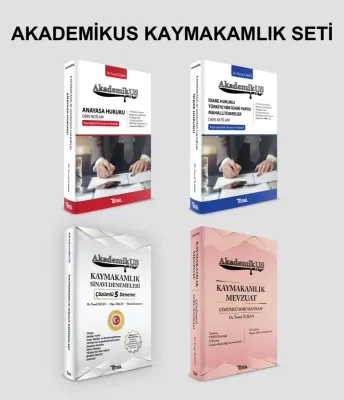 Akademikus Kaymakamlık Seti Yusuf İlhan