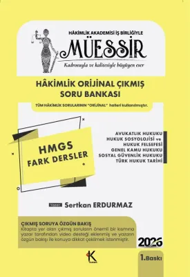 MÜESSİR HMGS Fark Dersler Çıkmış Soru Bankası Sertkan Erdurmaz MÜESSİR HMGS Fark Dersler Çıkmış Soru Bankası Sertkan Erdurmaz