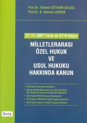 Milletlerarası Özel Hukuk ve Usul Hukuku Hakkında Kanun