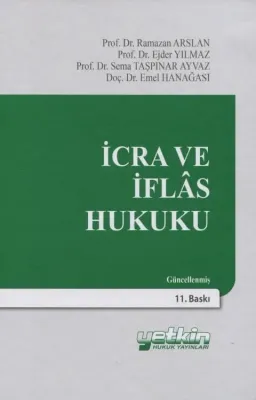 İcra ve İflas Hukuku 11.BASKI Ramazan Arslan