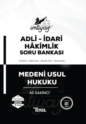 İMTİYAZ Medeni Usul Hukuku Soru Bankası Ali Sakinci İMTİYAZ Medeni Usul Hukuku Soru Bankası Ali Sakinci