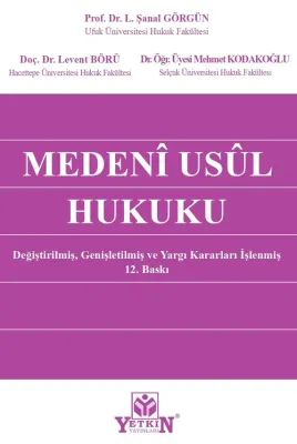 Medeni Usul Hukuku L. Şanal Görgün