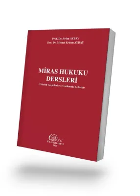 Miras Hukuku Dersleri