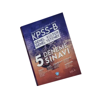 KPSS B (GY-GK) Tamamı Çözümlü 5’li Deneme Komisyon