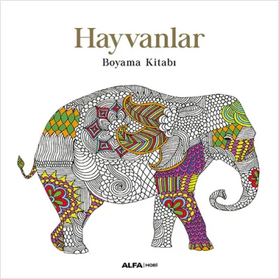 Hayvanlar Boyama kitabı İlayda Bayrak