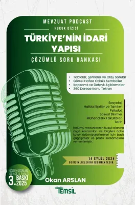 Türkiye'nin İdari Yapısı Çözümlü Soru Bankası Okan Arslan Türkiye'nin İdari Yapısı Çözümlü Soru Bankası Okan Arslan