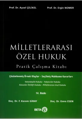 Milletlerarası Özel Hukuk Pratik Çalışma Kitabı