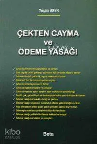 Çekten Cayma ve Ödeme Yasağı