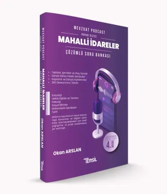 Mahalli İdareler Çözümlü Soru Bankası
