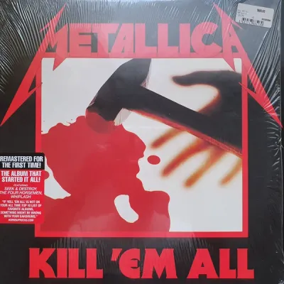 Metallica ‎– Kill 'Em All LP
