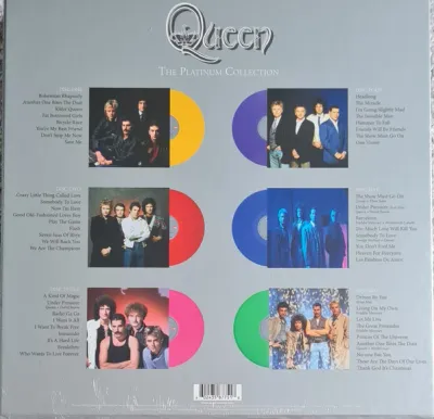 Queen – The Platinum Collection BOXSET LP Queen – The Platinum Collection BOXSET LP