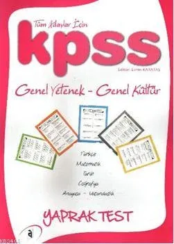 KPSS Genel Yetenek-Genel Kültür