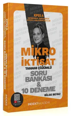 Akademi KPSS A Grubu Mikro İktisat Soru Bankası ve 10 Deneme Çözümlü