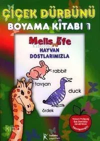 Çiçek Dürbünü Boyama Kitabı 1