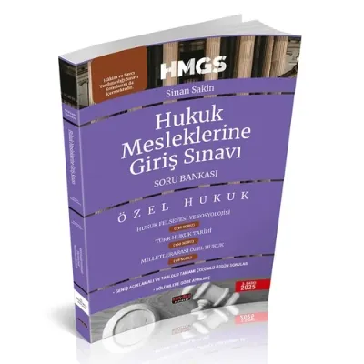 HMGS Hukuk Felsefesi ve Sosyolojisi Türk Hukuk Tarihi Milletlerarası Özel Hukuk Soru Bankası