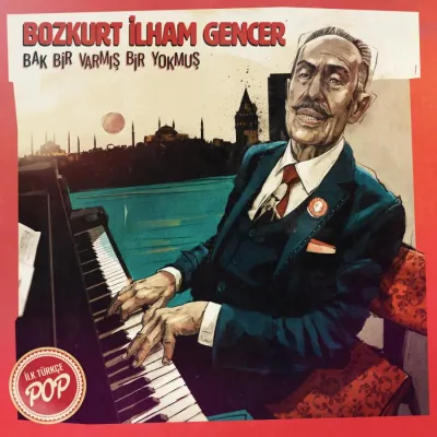İlham Gencer -Bak Bir Varmış Bir Yokmuş Kırmızı LP