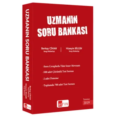 Uzmanın Soru Bankası Çözümlü