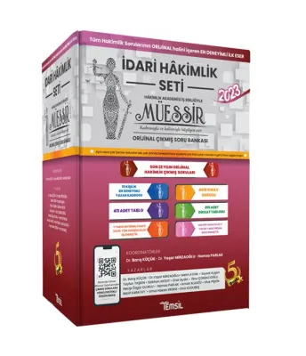 Müessir İdari Hakimlik Seti Soru Bankası