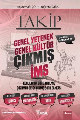TAKİP GY-GK İMS Çıkmış Soru Bankası Sertkan Erdurmaz TAKİP GY-GK İMS Çıkmış Soru Bankası Sertkan Erdurmaz