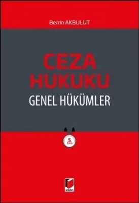Ceza Hukuku Genel Hükümler