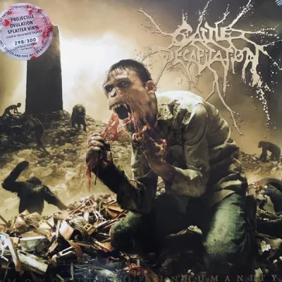 Cattle Decapitation ‎– Monolith Of Inhumanity (Clear w/ Red & White Splatter [Projectile Ovulation]) LP
