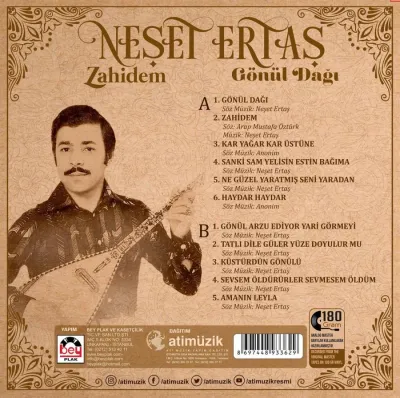 Neşet Ertaş - Gönül Dağı Plak LP Neşet Ertaş - Gönül Dağı Plak LP