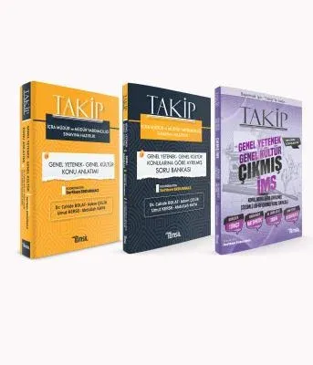 TAKİP İcra Müdürlüğü ve Müdür Yardımcılığı Genel Yetenek- Genel Kültür Seti