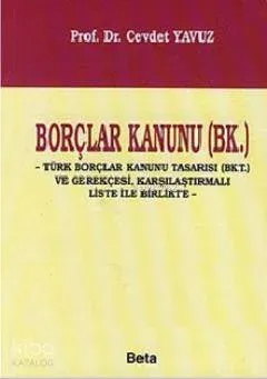 Borçlar Kanunu (bk)