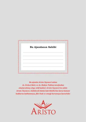 Atatürk ve Hukuk Ajandası 2022 - Kırmızı Aristo Yayınevi Hakan Tokbaş Atatürk ve Hukuk Ajandası 2022 - Kırmızı Aristo Yayınevi Hakan Tokbaş