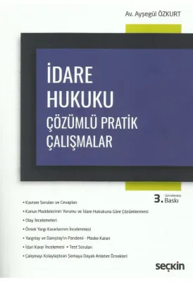İdare Hukuku Çözümlü Pratik Çalışmalar