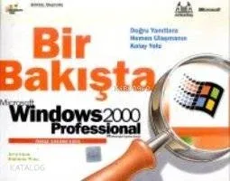 Bır Bakışta Microsoft Windows 2000 Professional Türkçe