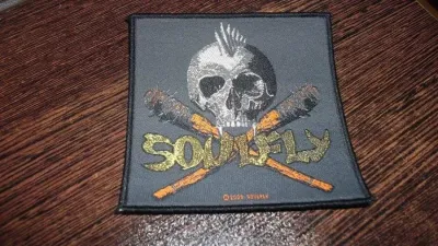Soulfly - Skull & Bats Patch