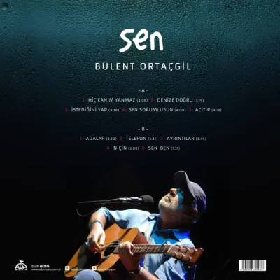Bülent Ortaçgil - Sen LP Bülent Ortaçgil - Sen LP