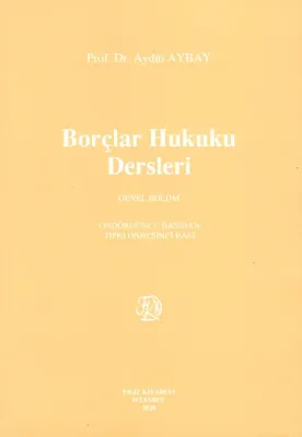 Borçlar Hukuku Dersleri Aydın Aybay