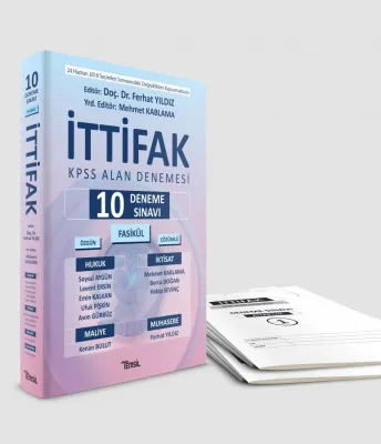İTTİFAK KPSS ALAN DENEMESİ Ferhat Yıldız