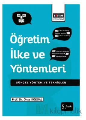 Öğretim İlke ve Yöntemleri Onur Köksal