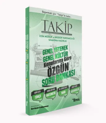 Takip Genel Yetenek- Genel Kültür Konularına Göre Özgün Soru Bankası