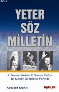 Yeter Söz Milletin