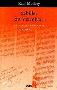 Sebiller Su Vermiyor 1.baskı