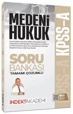KPSS A Grubu Medeni Hukuk Soru Bankası Çözümlü